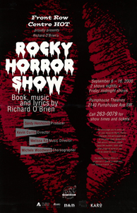 Poster for The Rocky Horror Show