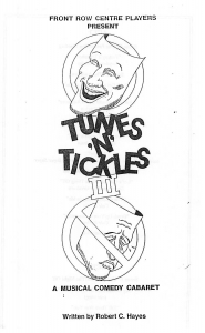Poster for Tunes and Tickles III